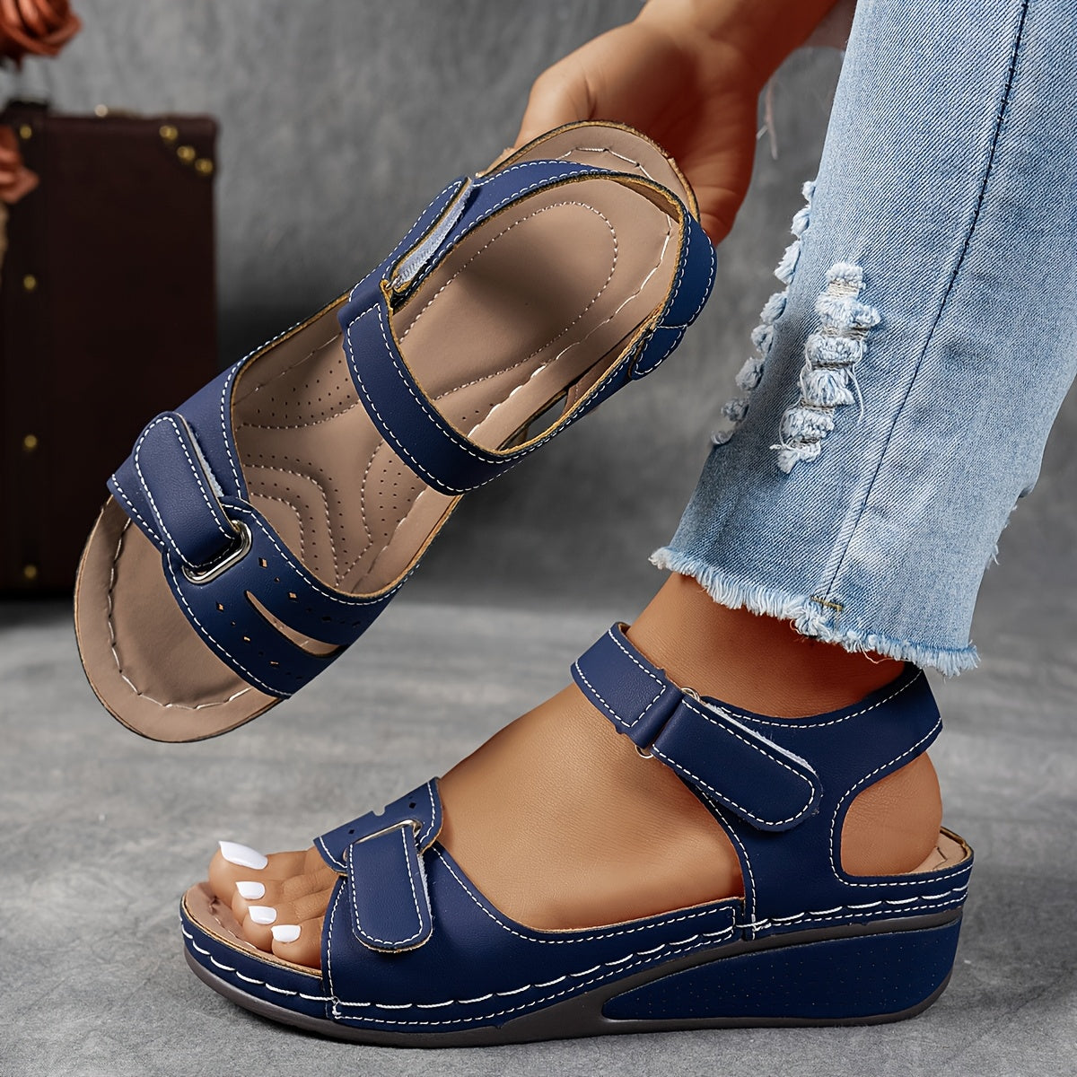 Arline - Sandales ergonomiques à brides