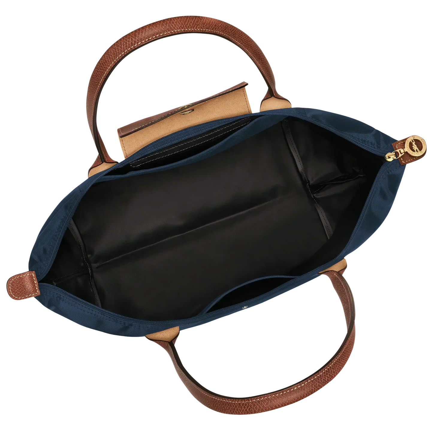 Christa - Grand sac en nylon avec garniture en cuir