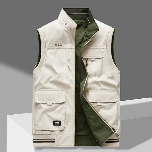 Sevrin - Gilet utilitaire ajusté