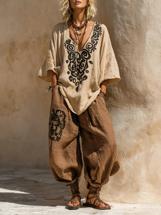 Solaya - Ensemble Boho en trois pièces