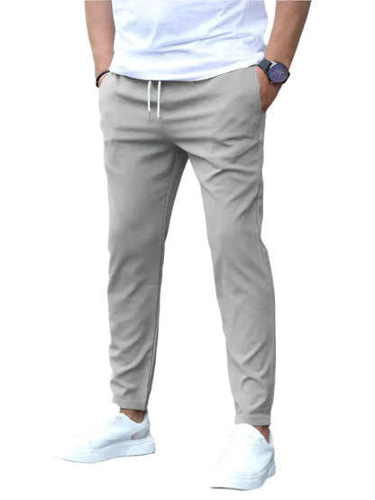 Dillon - Pantalon en coton stretch slim-fit