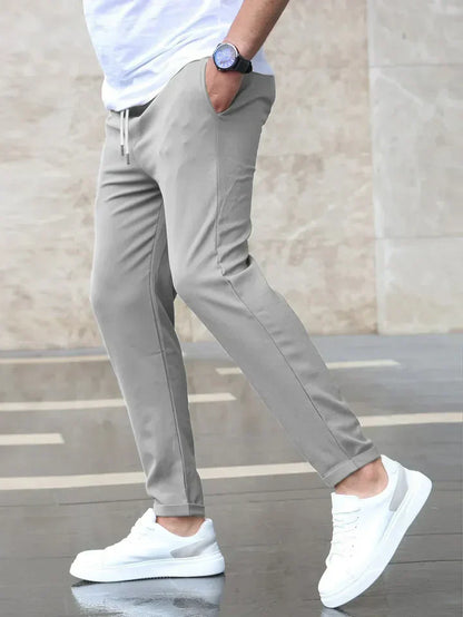Dillon - Pantalon en coton stretch slim-fit