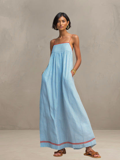 Lidia - Robe maxi d'été légère