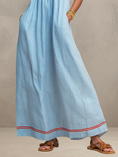 Lidia - Robe maxi d'été légère