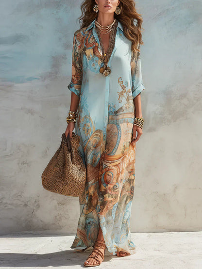 Louisa - Robe maxi d'été aérienne