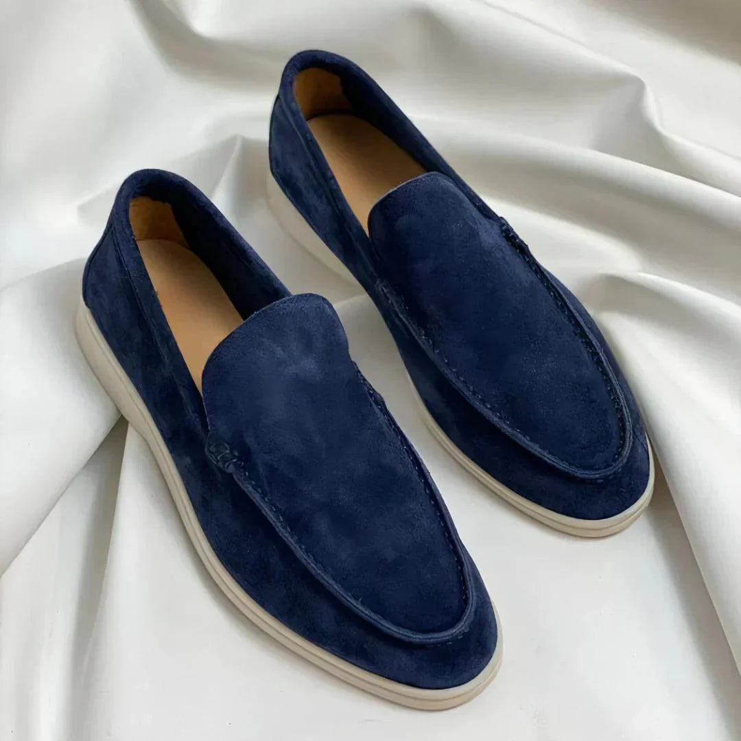 Varello - Mocassins en daim pour hommes