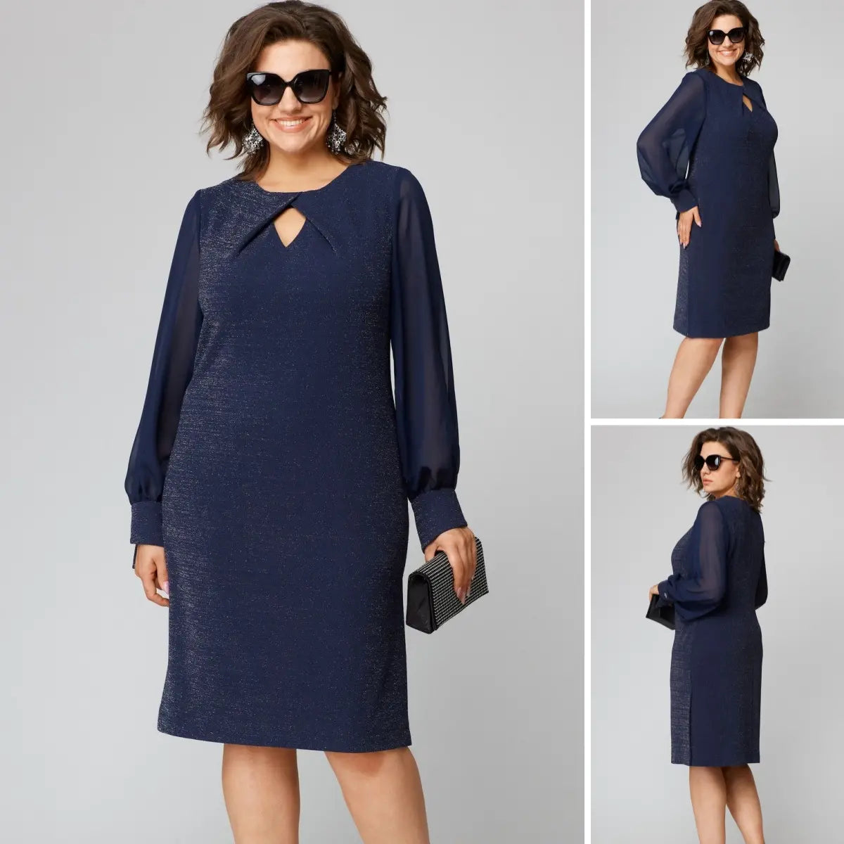 Lumelle - Robe maxi scintillante