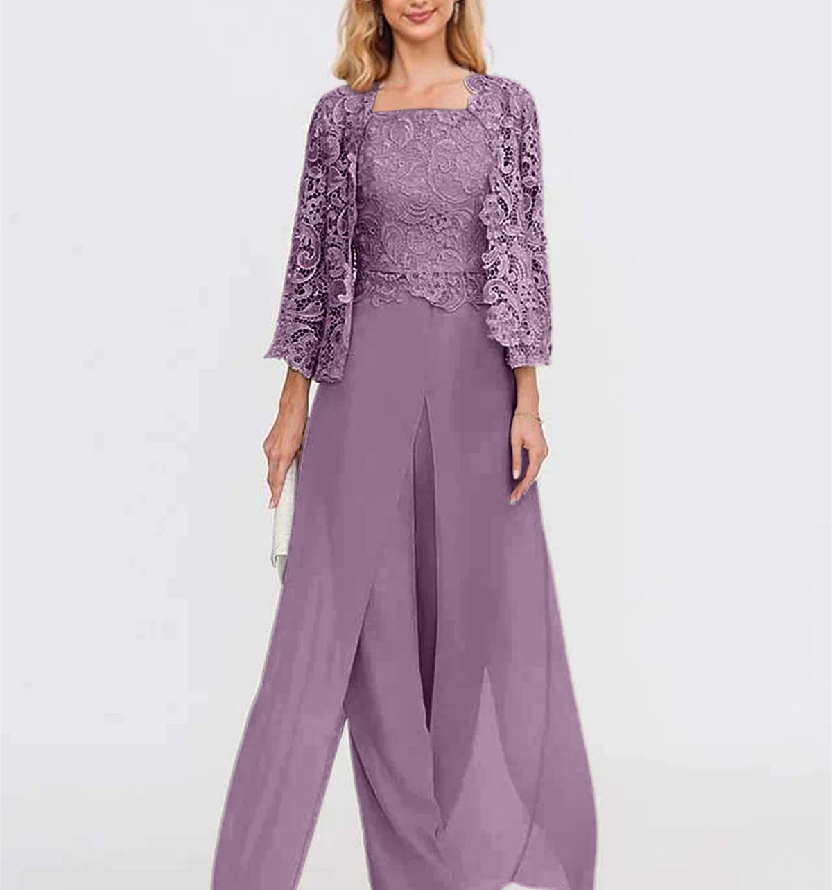 Aurette - Ensemble Pantalon en Chiffon