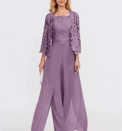 Aurette - Ensemble Pantalon en Chiffon