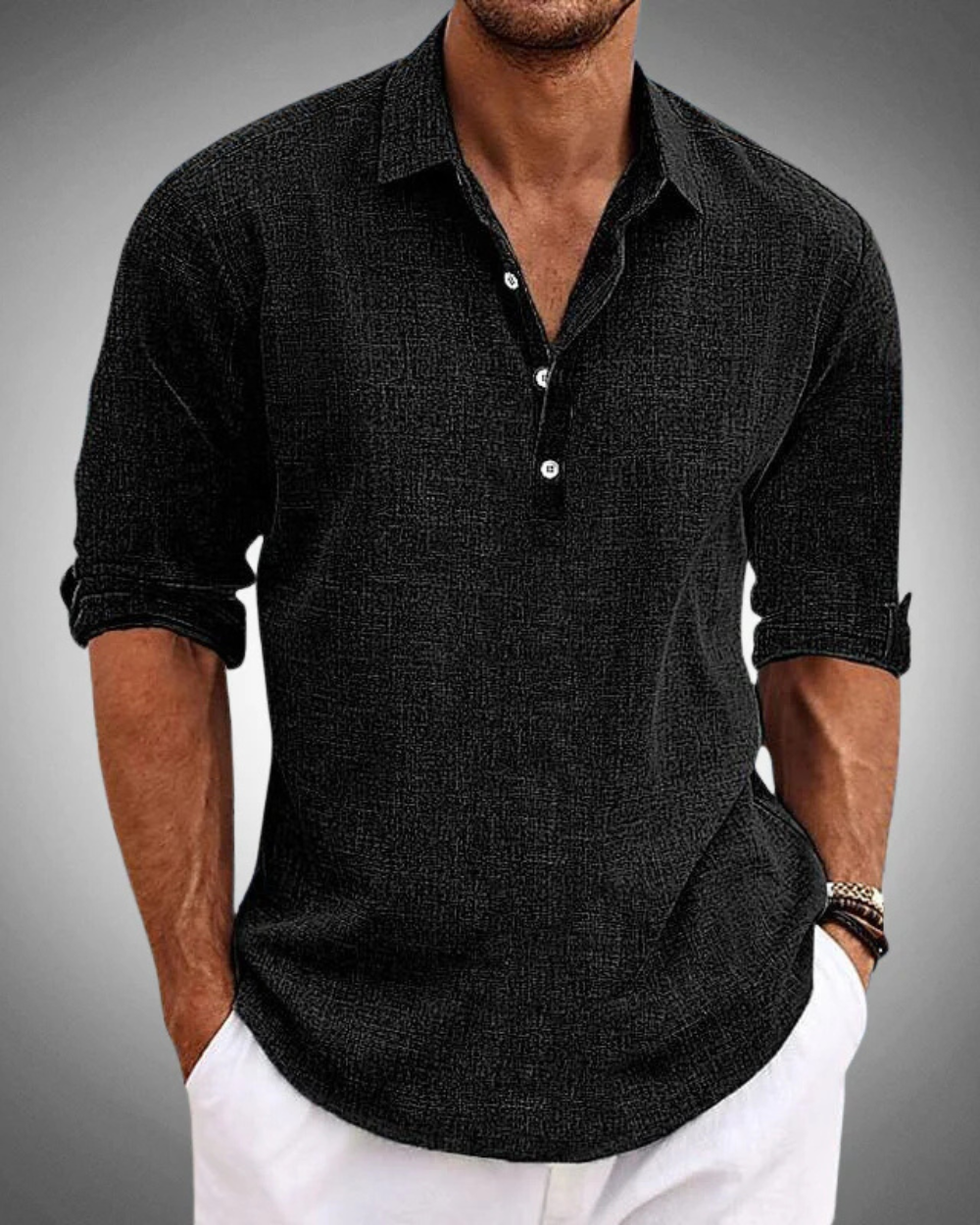 Breyden - Chemise en coton ajustée