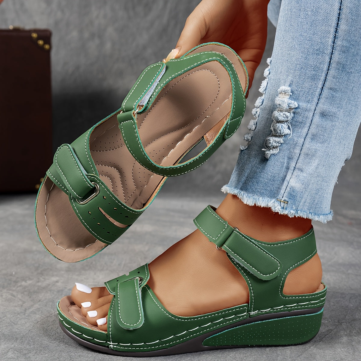 Arline - Sandales ergonomiques à brides