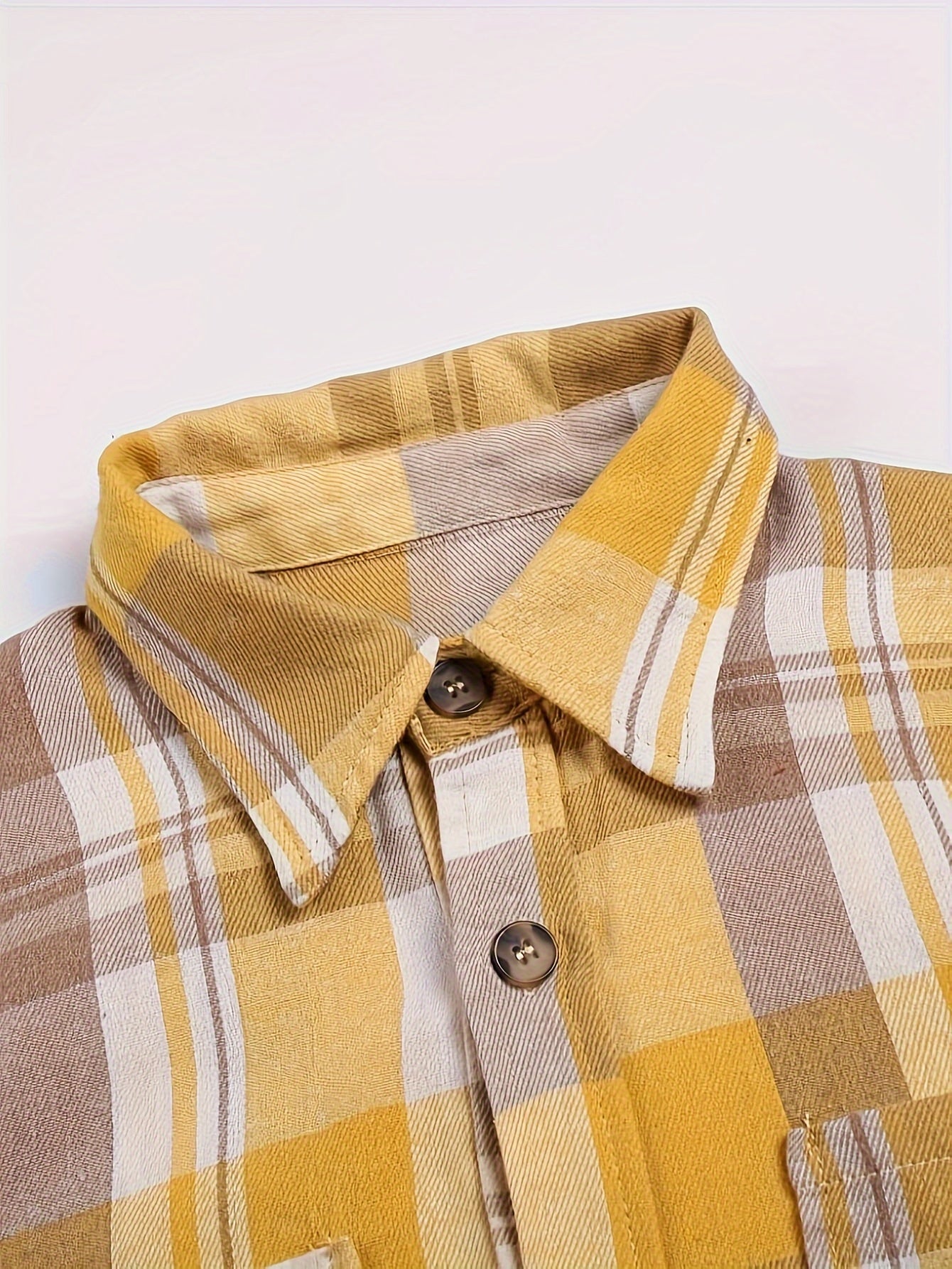 Lillie - Blouse à manches longues à carreaux
