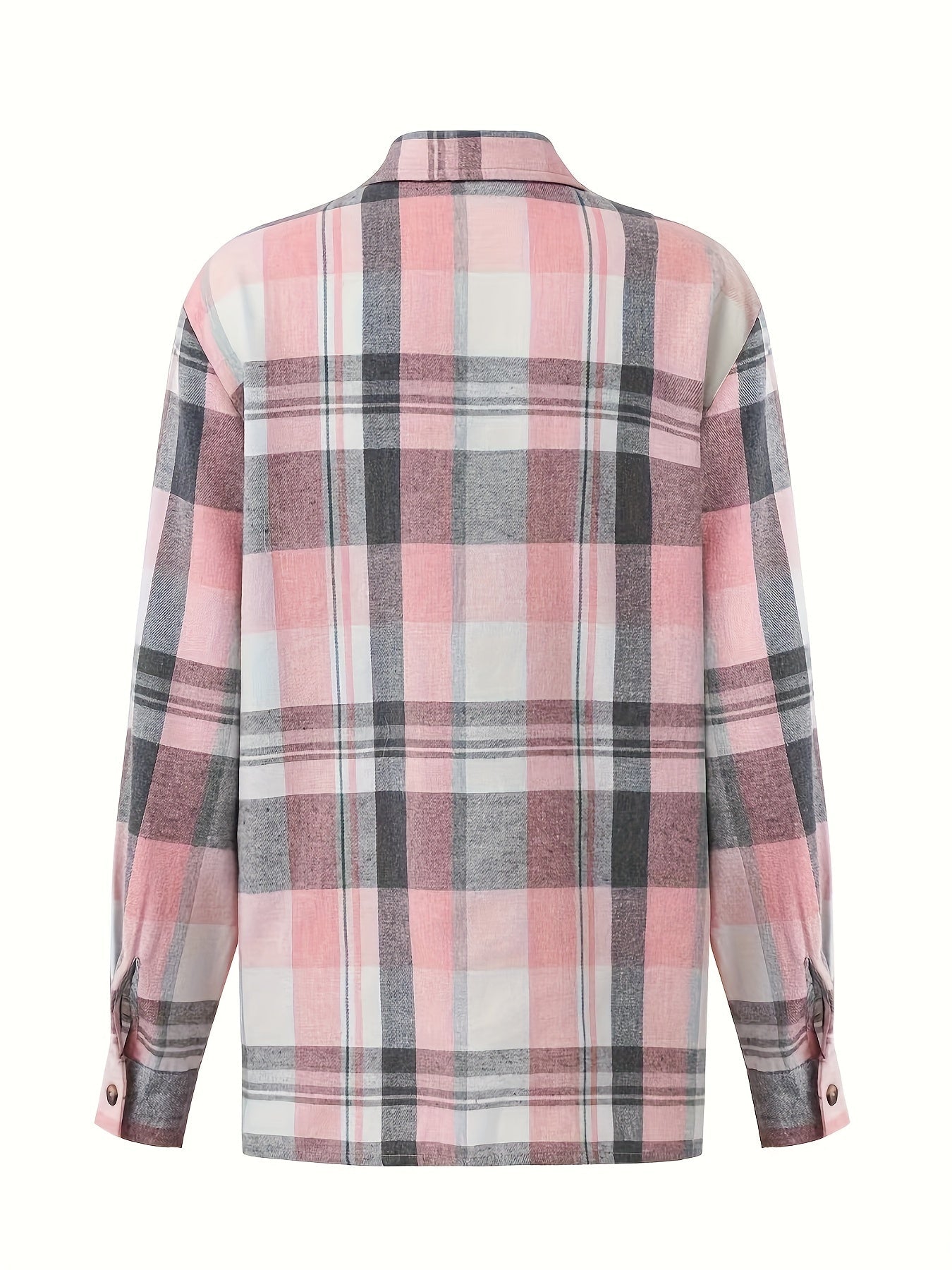 Lillie - Blouse à manches longues à carreaux