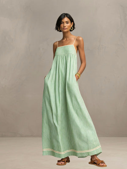 Lidia - Robe maxi d'été légère