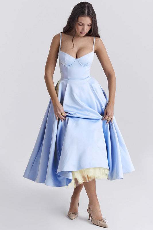 Alenya - Robe Midi Tulle Haute-Basse