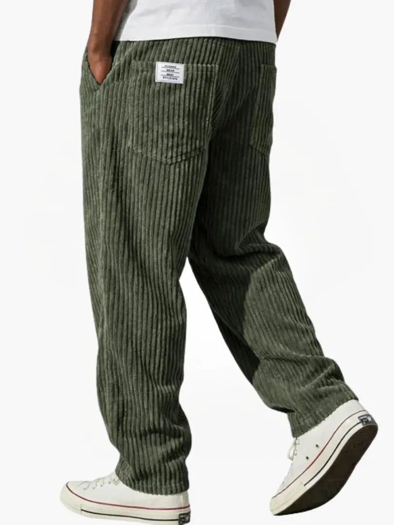 Duvant - Pantalons en velours côtelé à enfiler