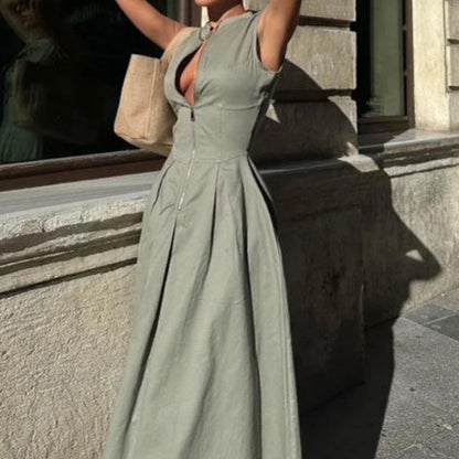 Rosalie - Robe maxi fluide