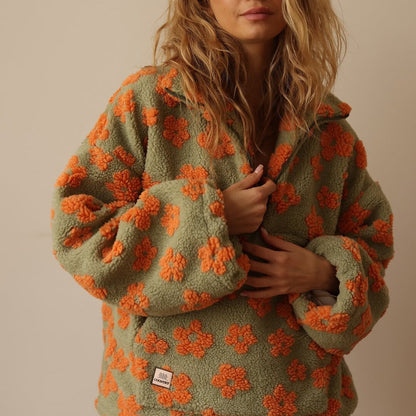 Alenia - Veste en Teddy-Fleece décontractée