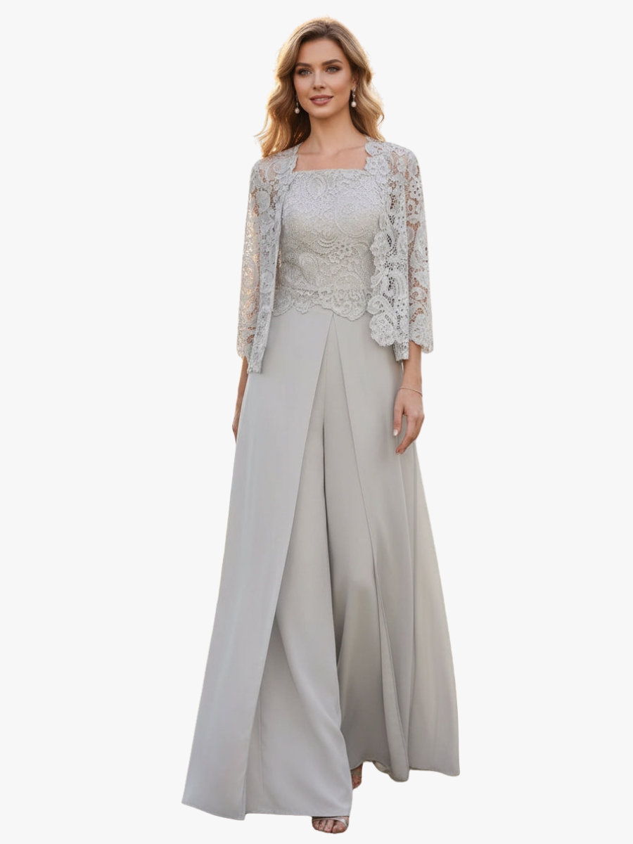 Aurette - Ensemble Pantalon en Chiffon
