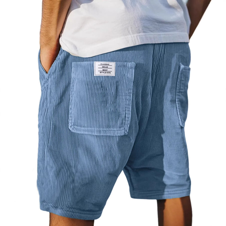 Torin - Shorts en velours côtelé coupe décontractée