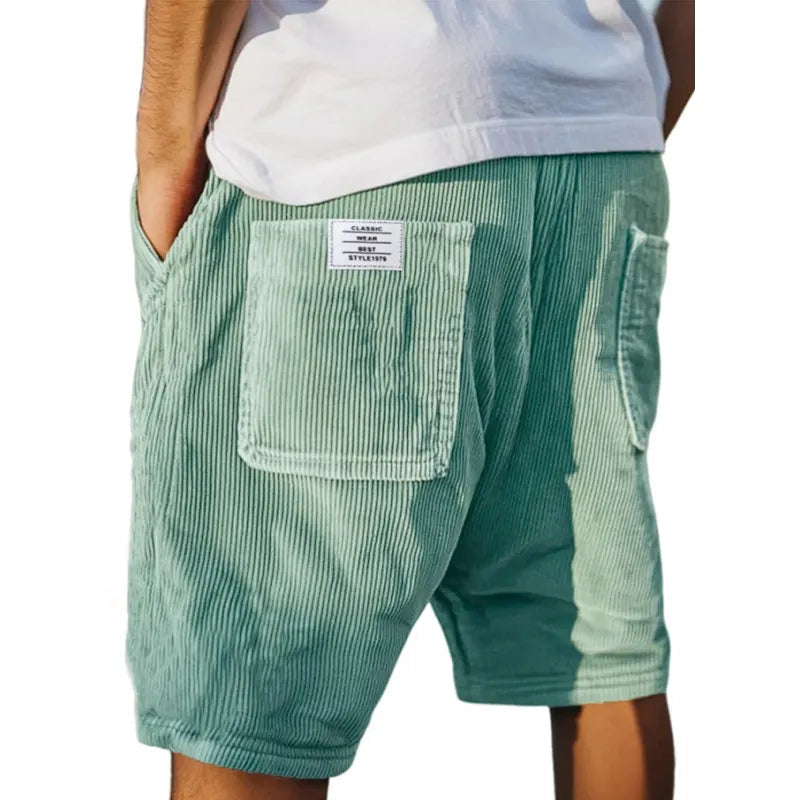 Torin - Shorts en velours côtelé coupe décontractée