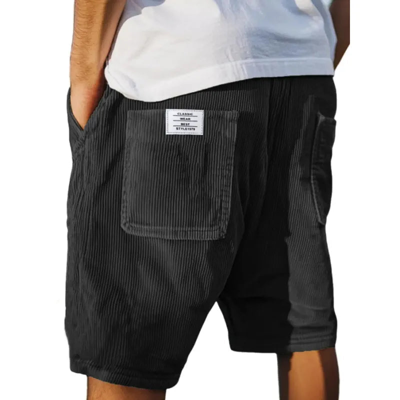 Torin - Shorts en velours côtelé coupe décontractée