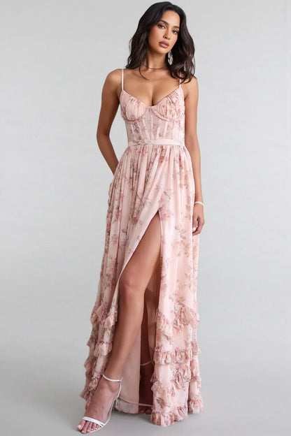 Isabelle - Robe A-Ligne avec Fente