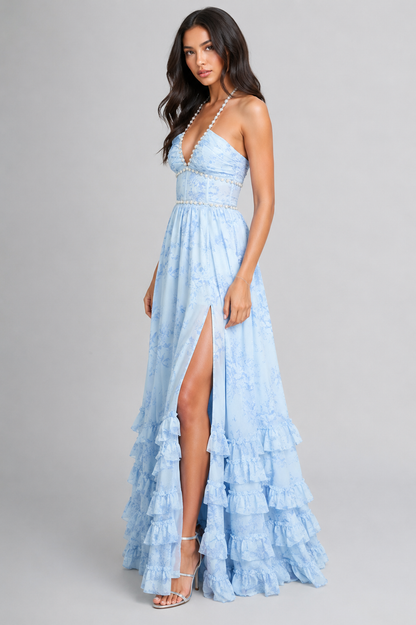 Valeska - Robe Maxi Vintage Florale