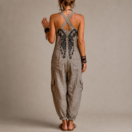 Darla - Combinaison Boho Brodée