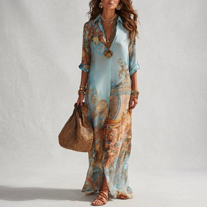 Louisa - Robe maxi d'été aérienne