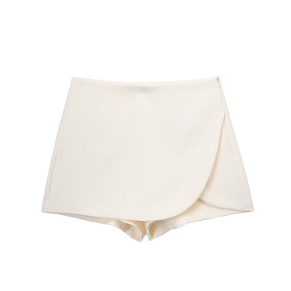 Merise - Jupe-culotte asymétrique