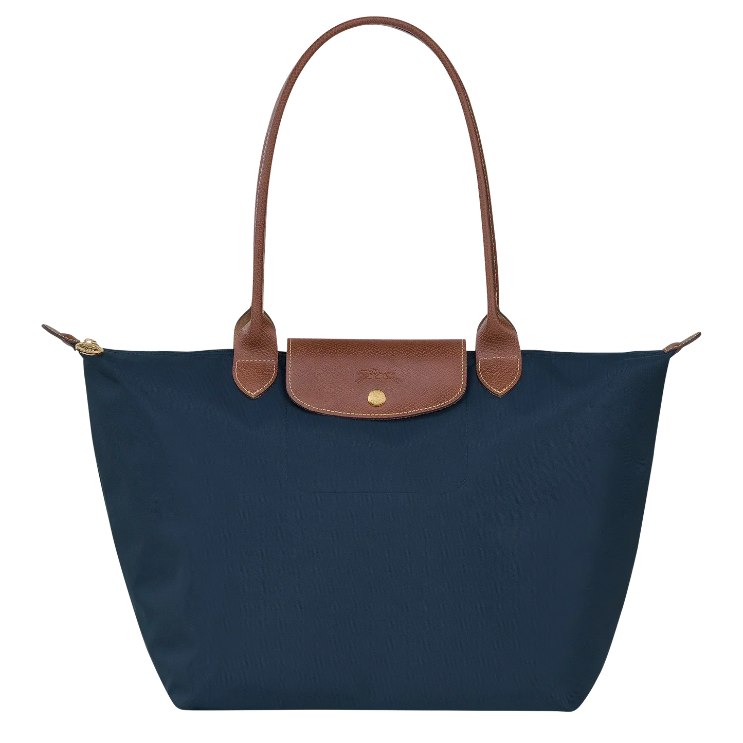 Christa - Grand sac en nylon avec garniture en cuir