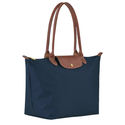 Christa - Grand sac en nylon avec garniture en cuir