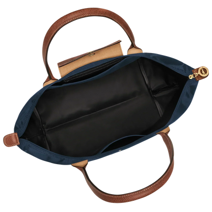 Christa - Grand sac en nylon avec garniture en cuir