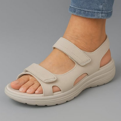 Corvella - Sandales à Velcro Rembourrées