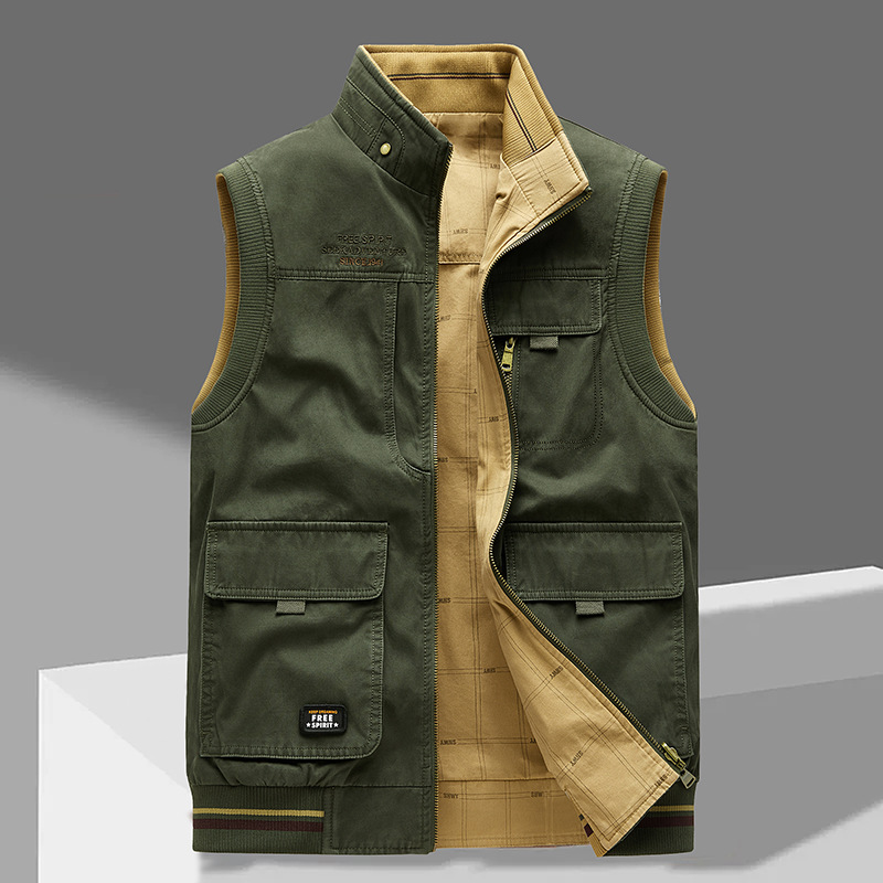 Norvik - Gilet multi-poches slim