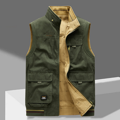 Norvik - Gilet multi-poches slim