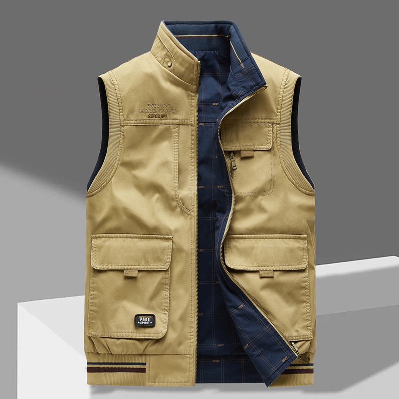 Norvik - Gilet multi-poches slim