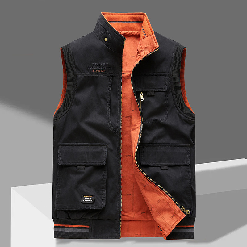 Norvik - Gilet multi-poches slim