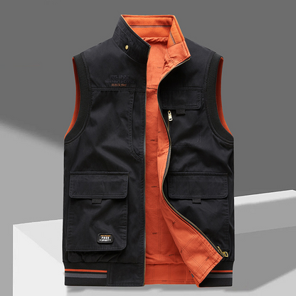 Norvik - Gilet multi-poches slim