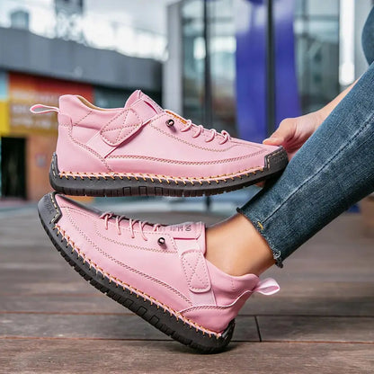 Emiline - Baskets Slip-On en Cuir pour Femmes