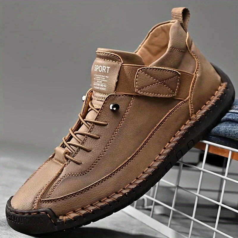 Emiline - Baskets Slip-On en Cuir pour Femmes
