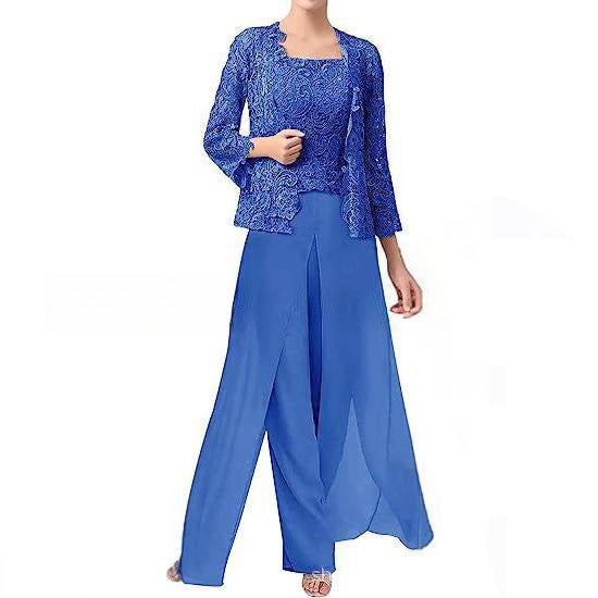 Aurette - Ensemble Pantalon en Chiffon
