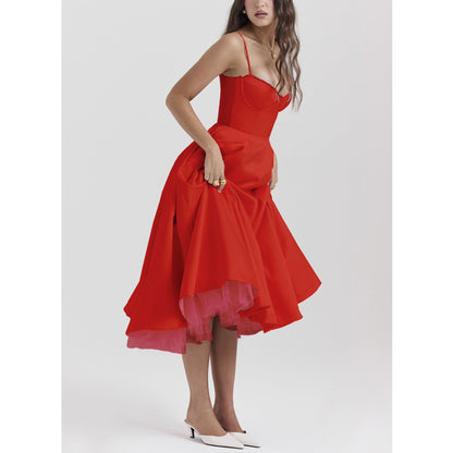 Alenya - Robe Midi Tulle Haute-Basse