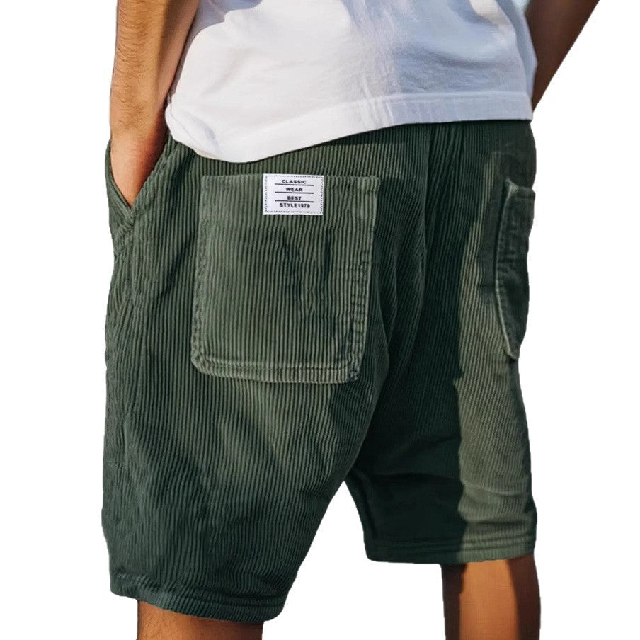 Torin - Shorts en velours côtelé coupe décontractée