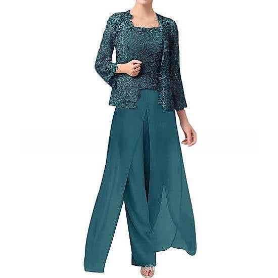 Aurette - Ensemble Pantalon en Chiffon