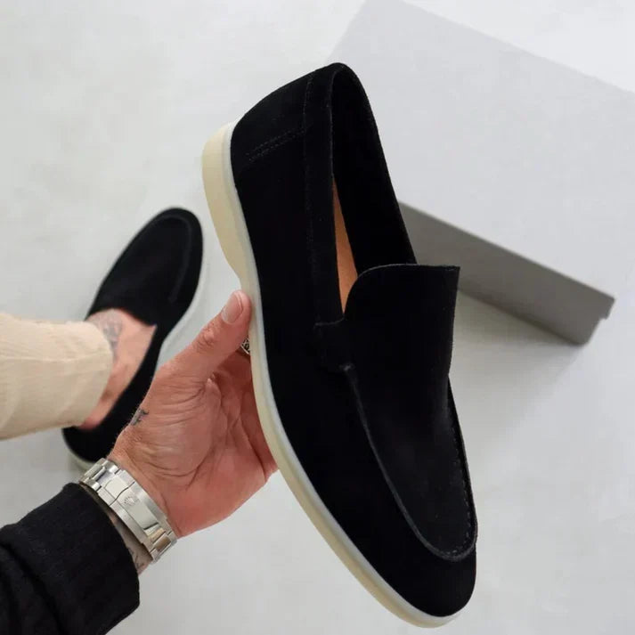 Varello - Mocassins en daim pour hommes