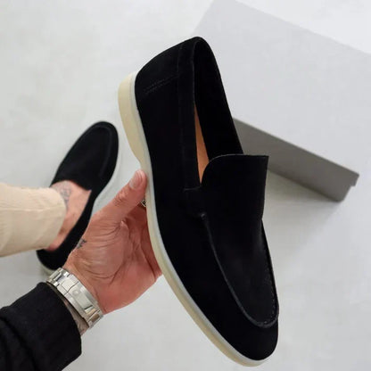Varello - Mocassins en daim pour hommes