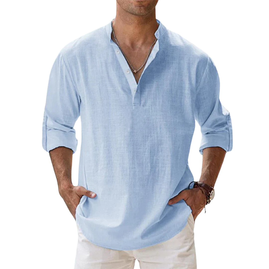 Carter - Chemise en lin pour hommes