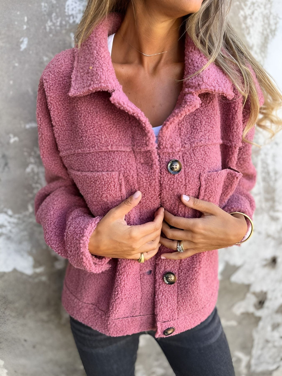 Jaclyn - Manteau fluide de transition